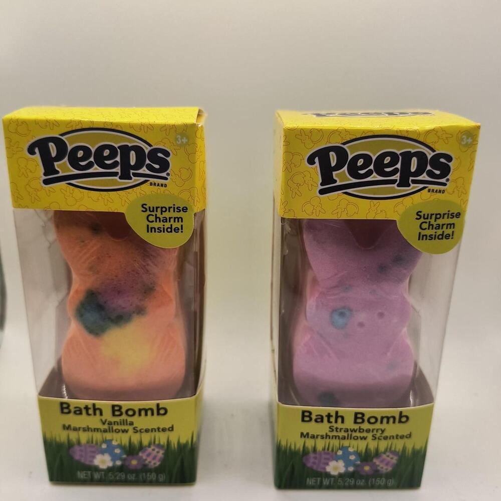 Peeps easter bath bombs
